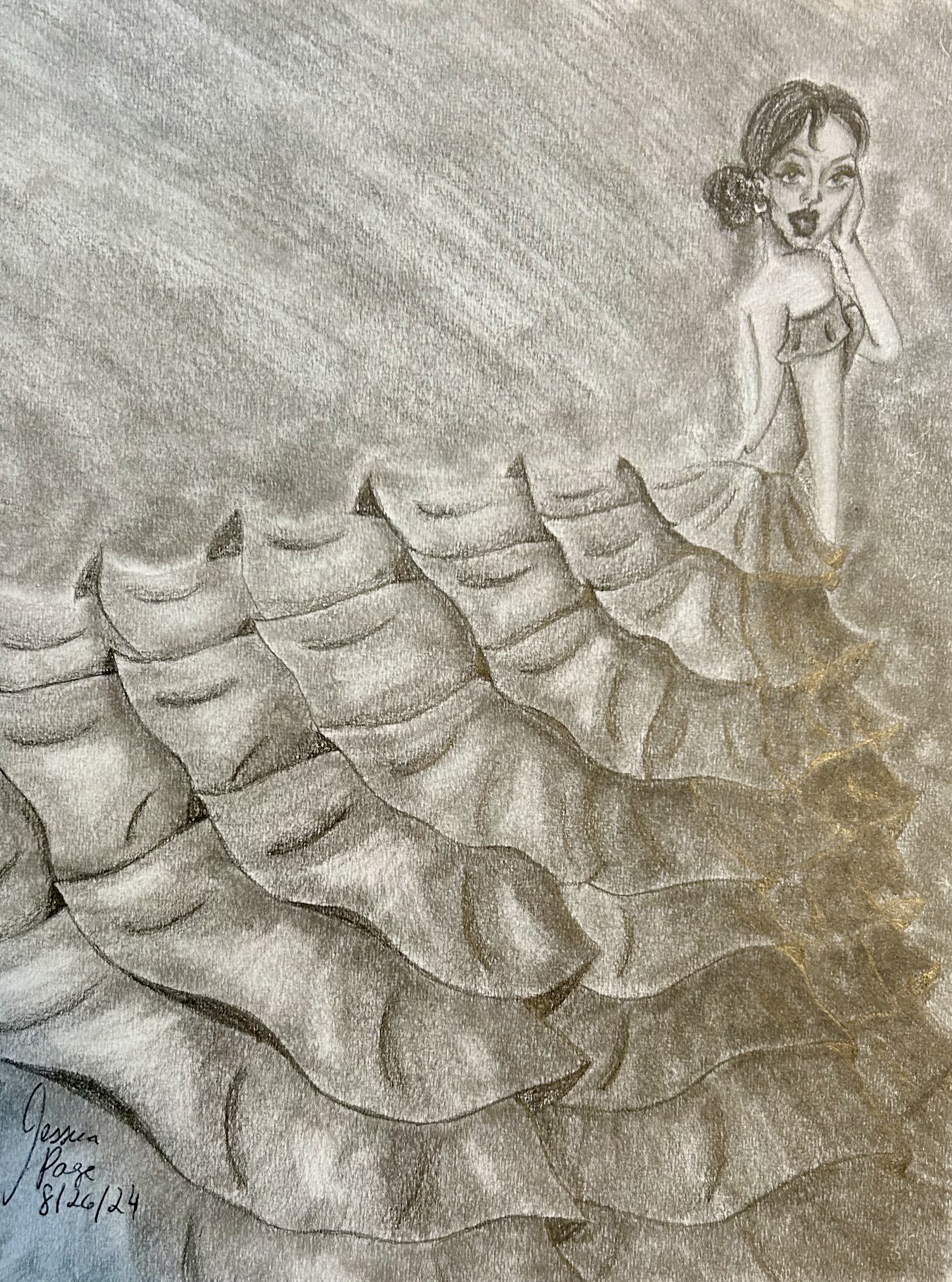 Ballgown (pencil)