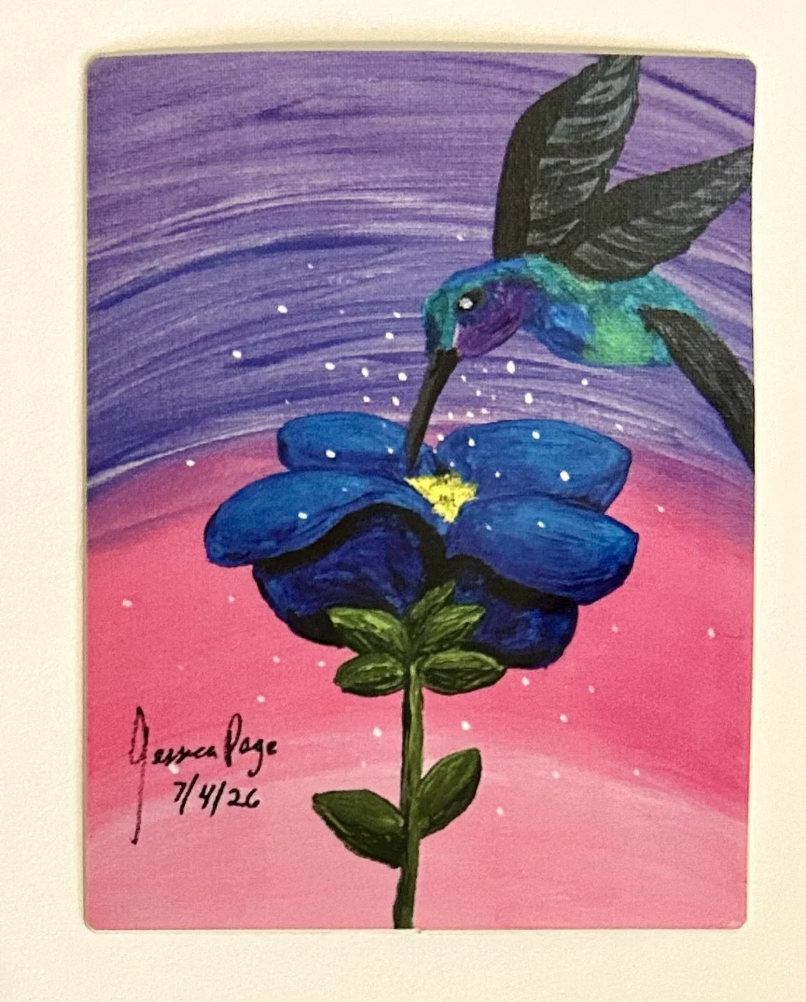 Hummingbird Sticker