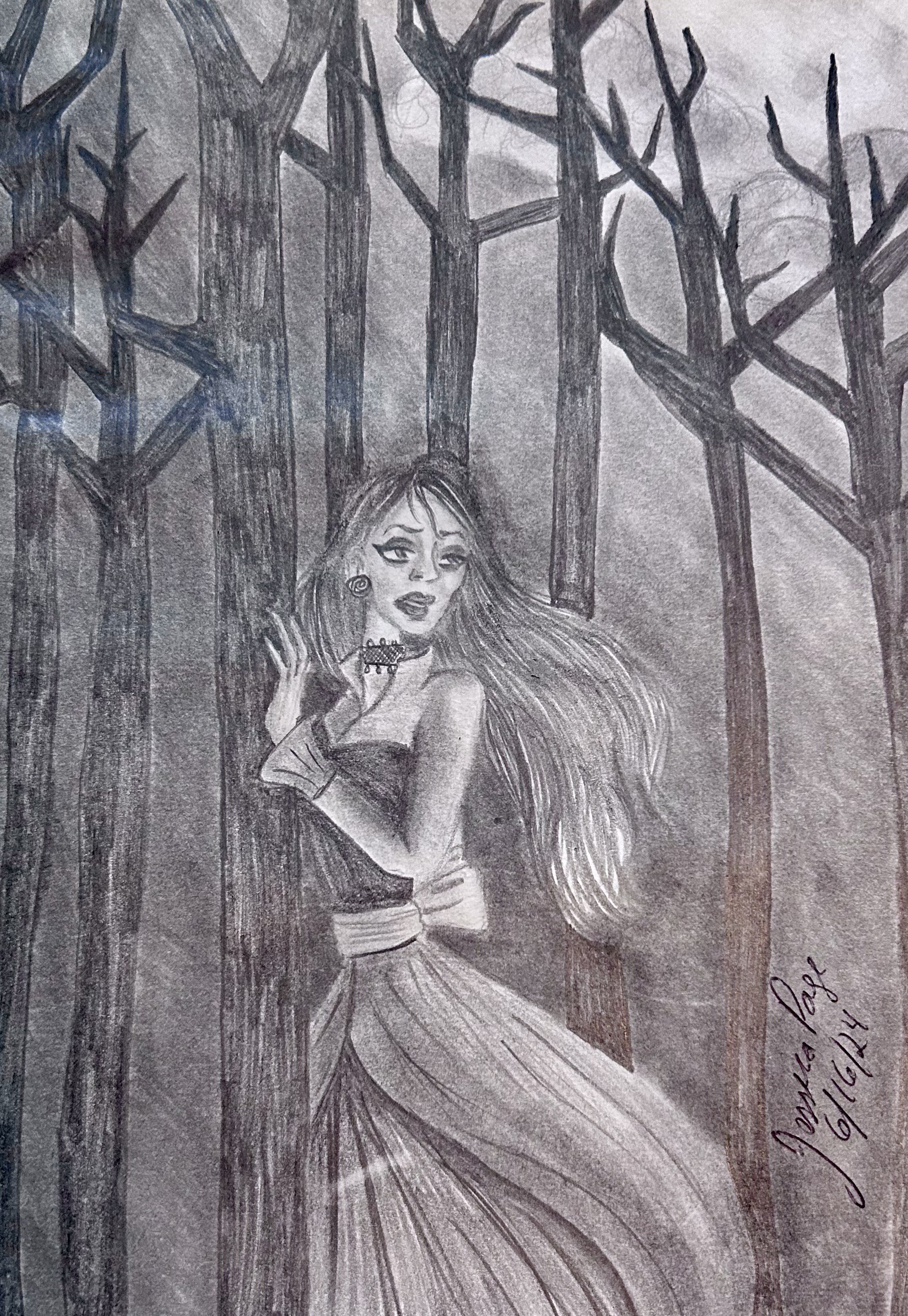 Dark Woods (pencil)