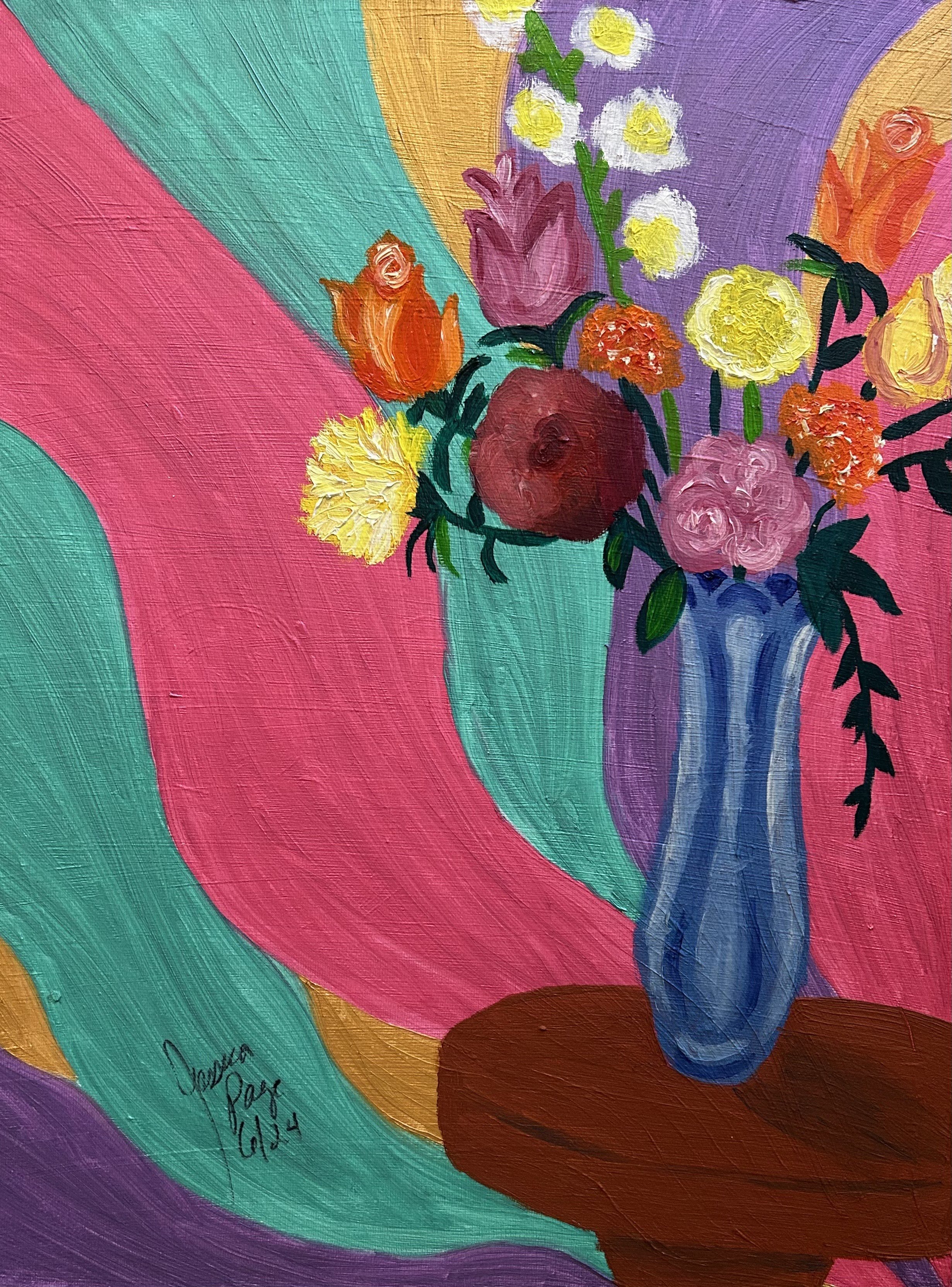 Flower Vase (oil)
