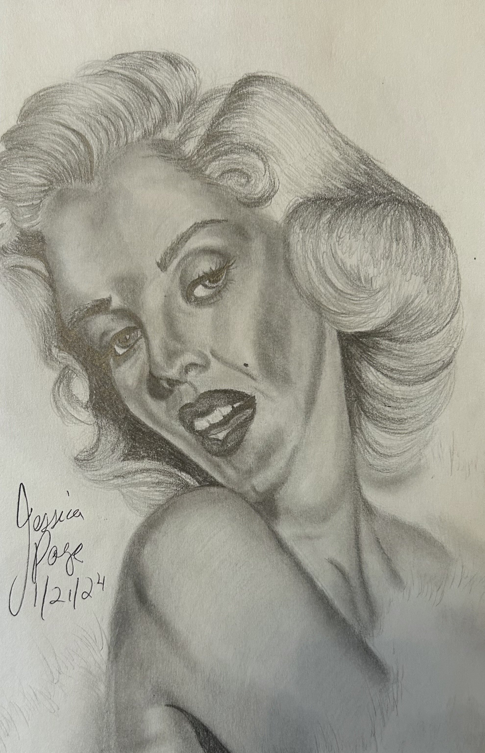 Marilyn Monroe (pencil)