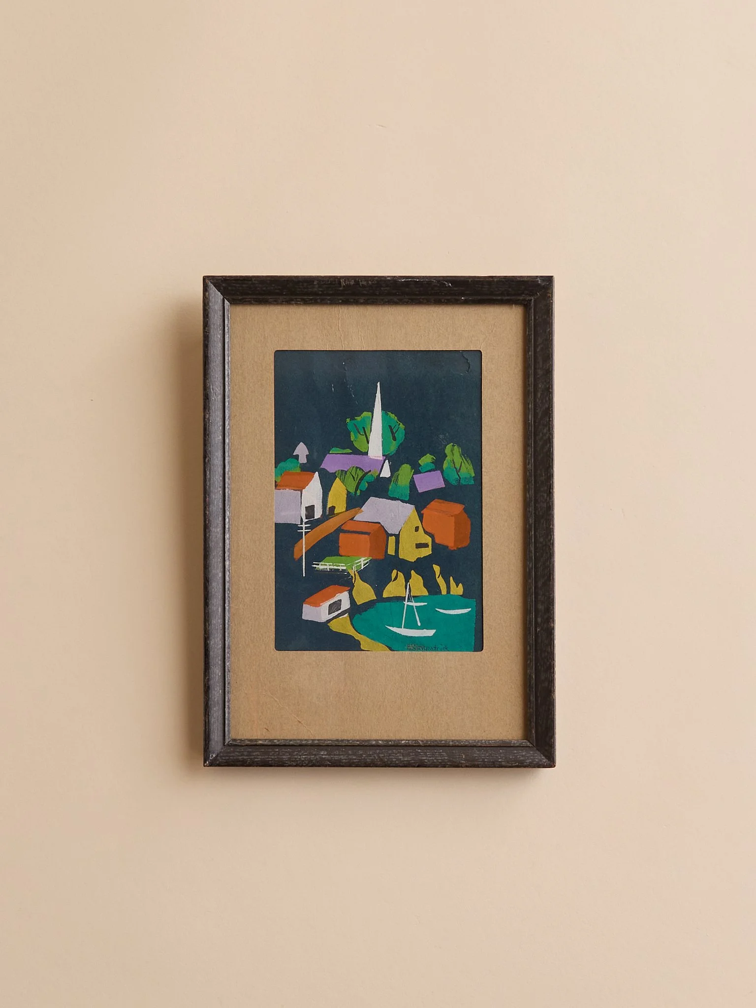 The Vintage Original Silkscreen by Harriot Kirptrick