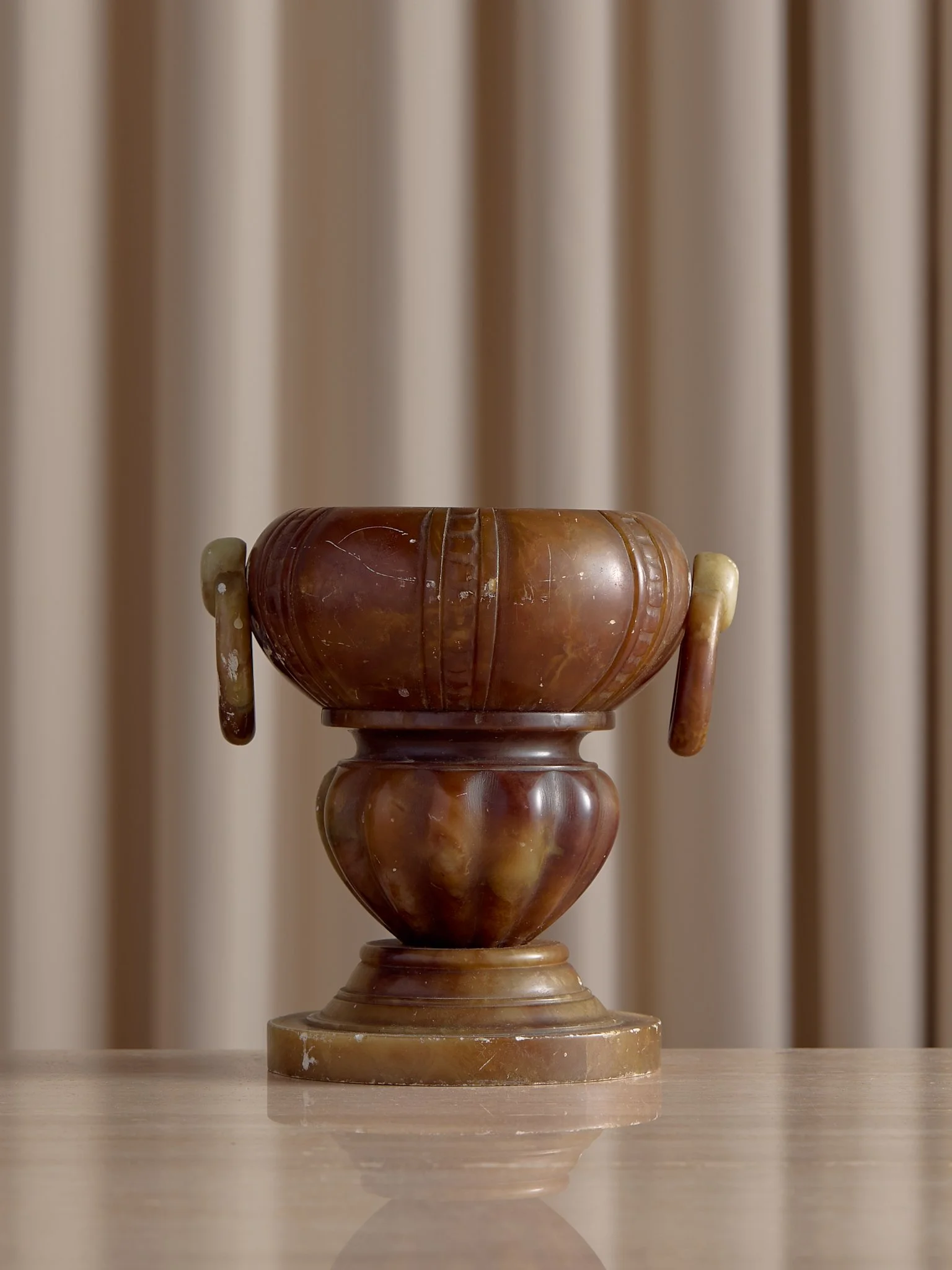 The Vintage Marble Stacked Vessel