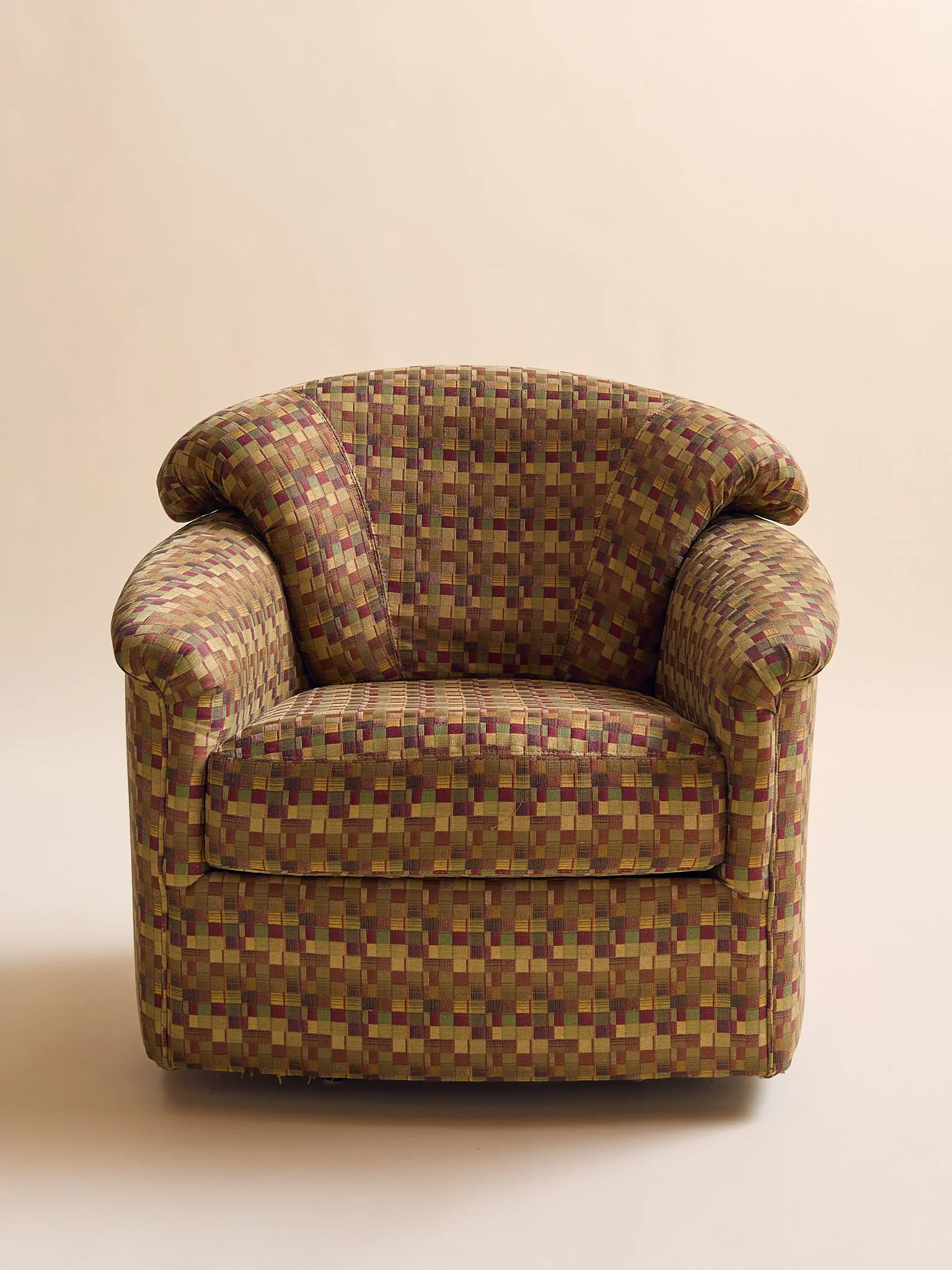 The Vintage Pattern Swivel Chair