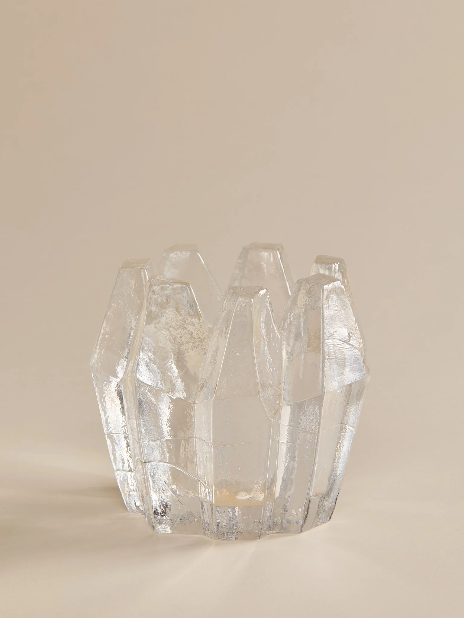 The Vintage Handmade Crystal Vessel