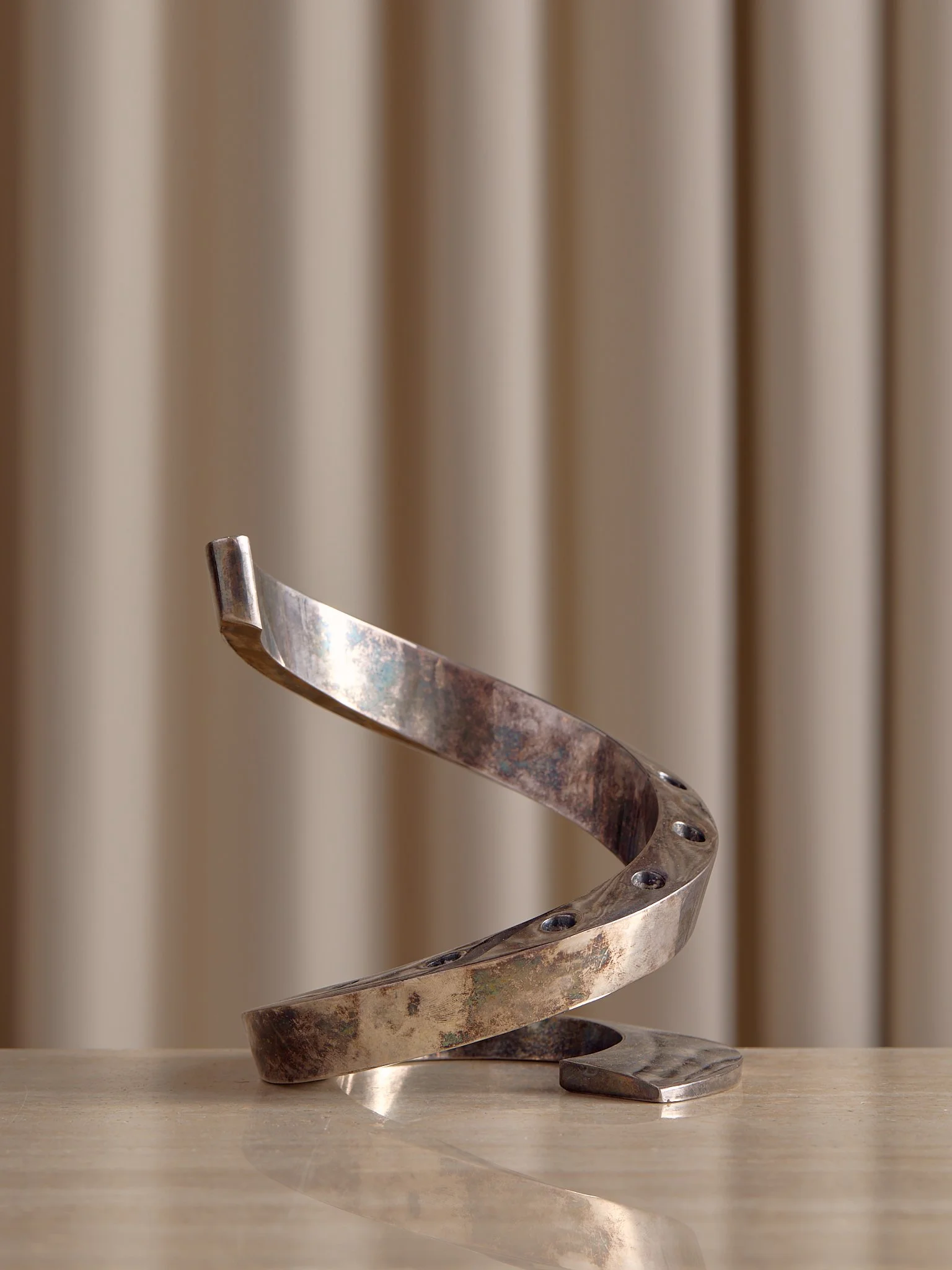 The Vintage Dansk Silver Candlestick Holder