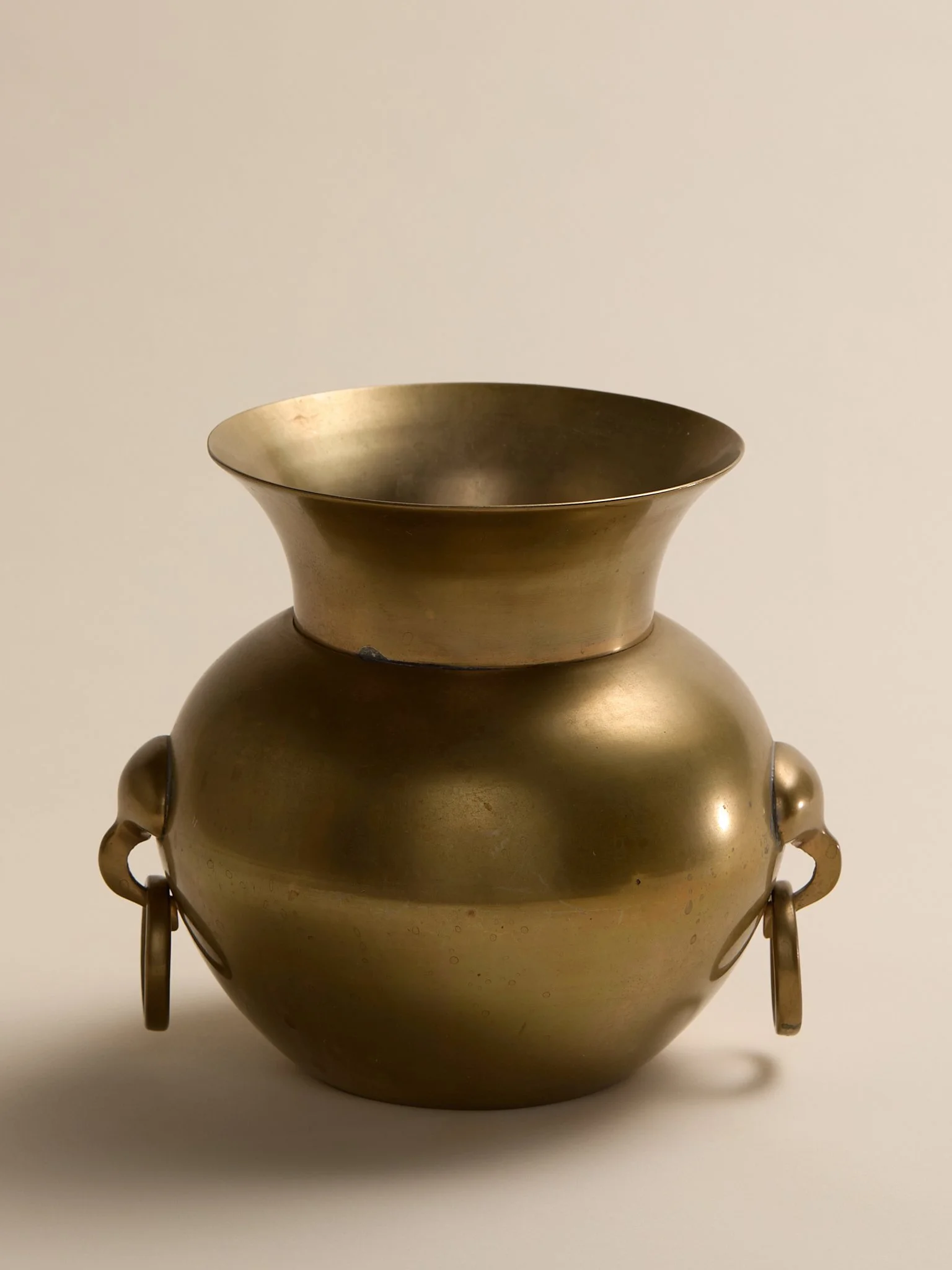The Brass Ring Handle Vintage Vessel