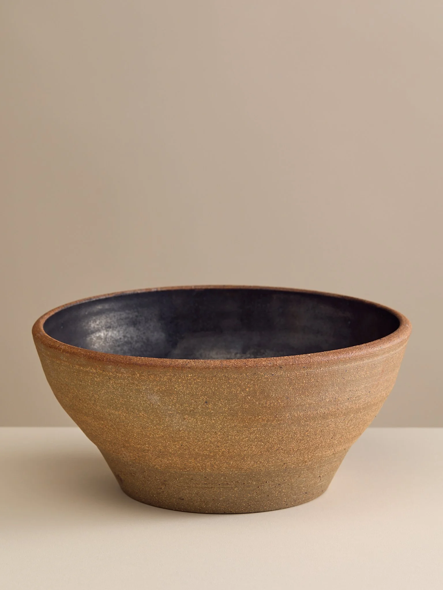 The Handmade Ceramic Tan Bowl