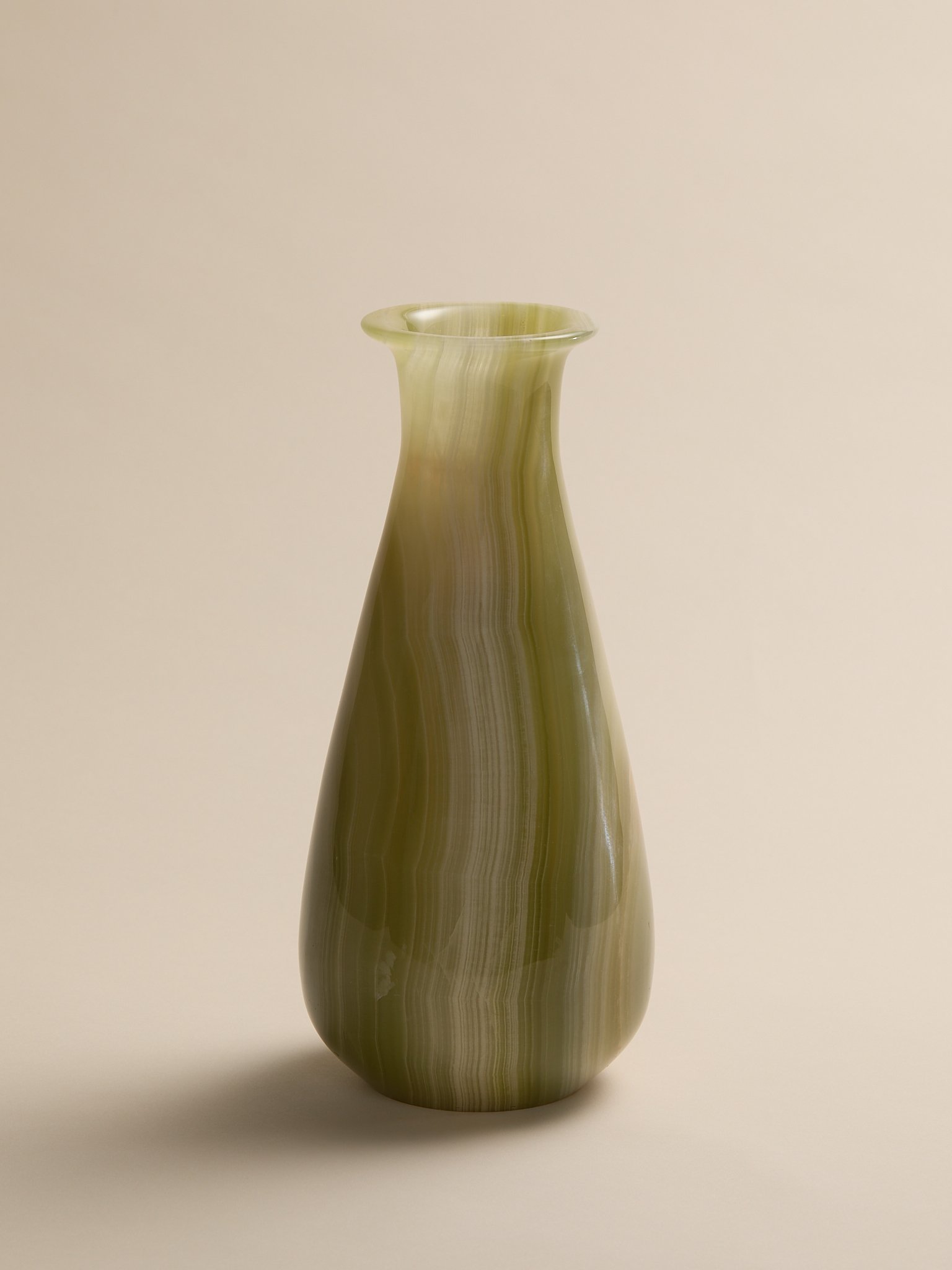 The Vintage Green Onyx Vase