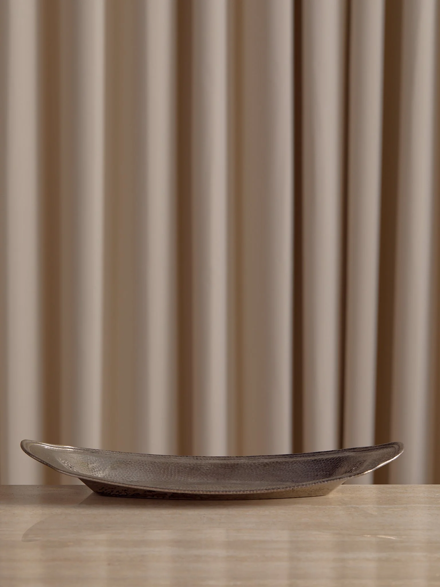 The Vintage Stamped Metal Tray