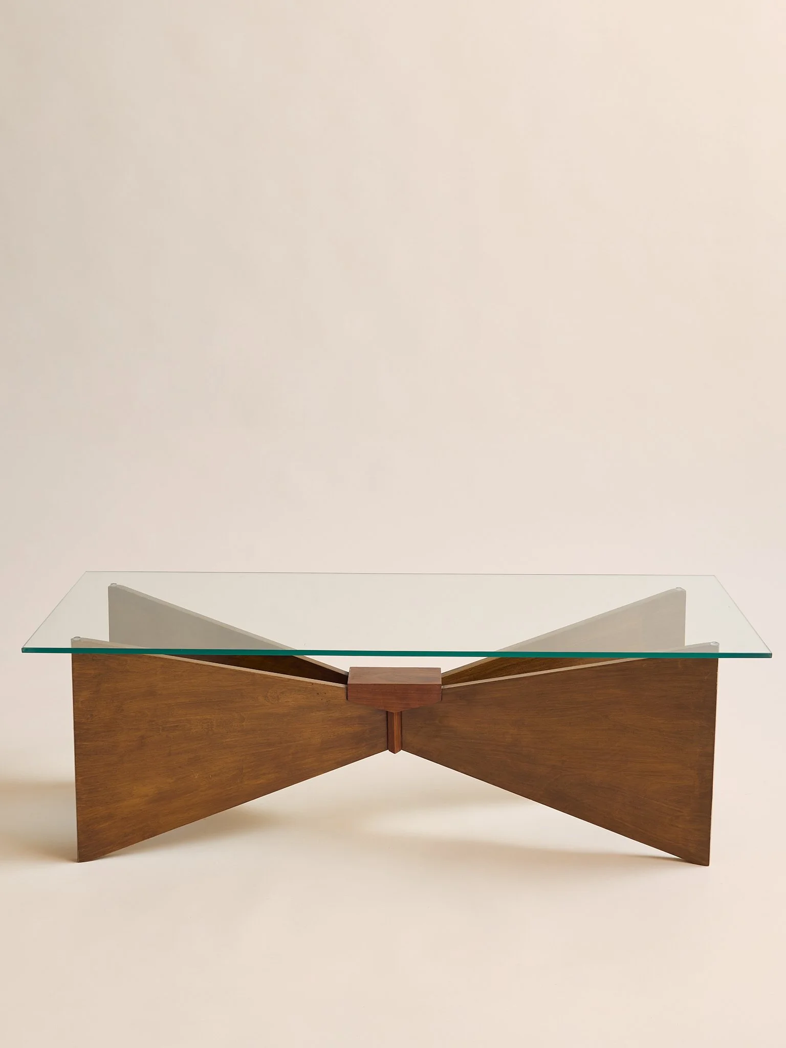 The Vintage MCM Bowtie Coffee Table