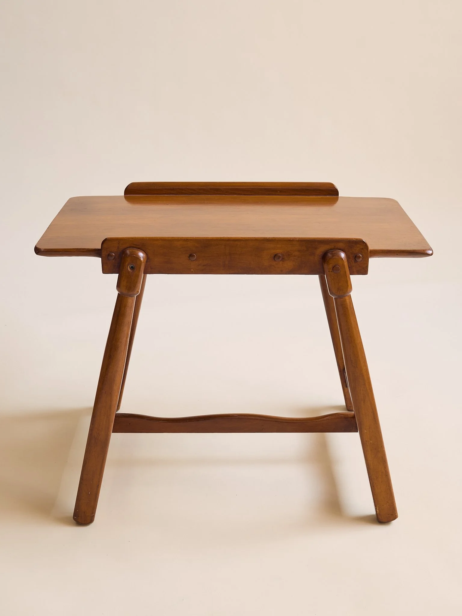 The Vintage Rustic Wood Side Table