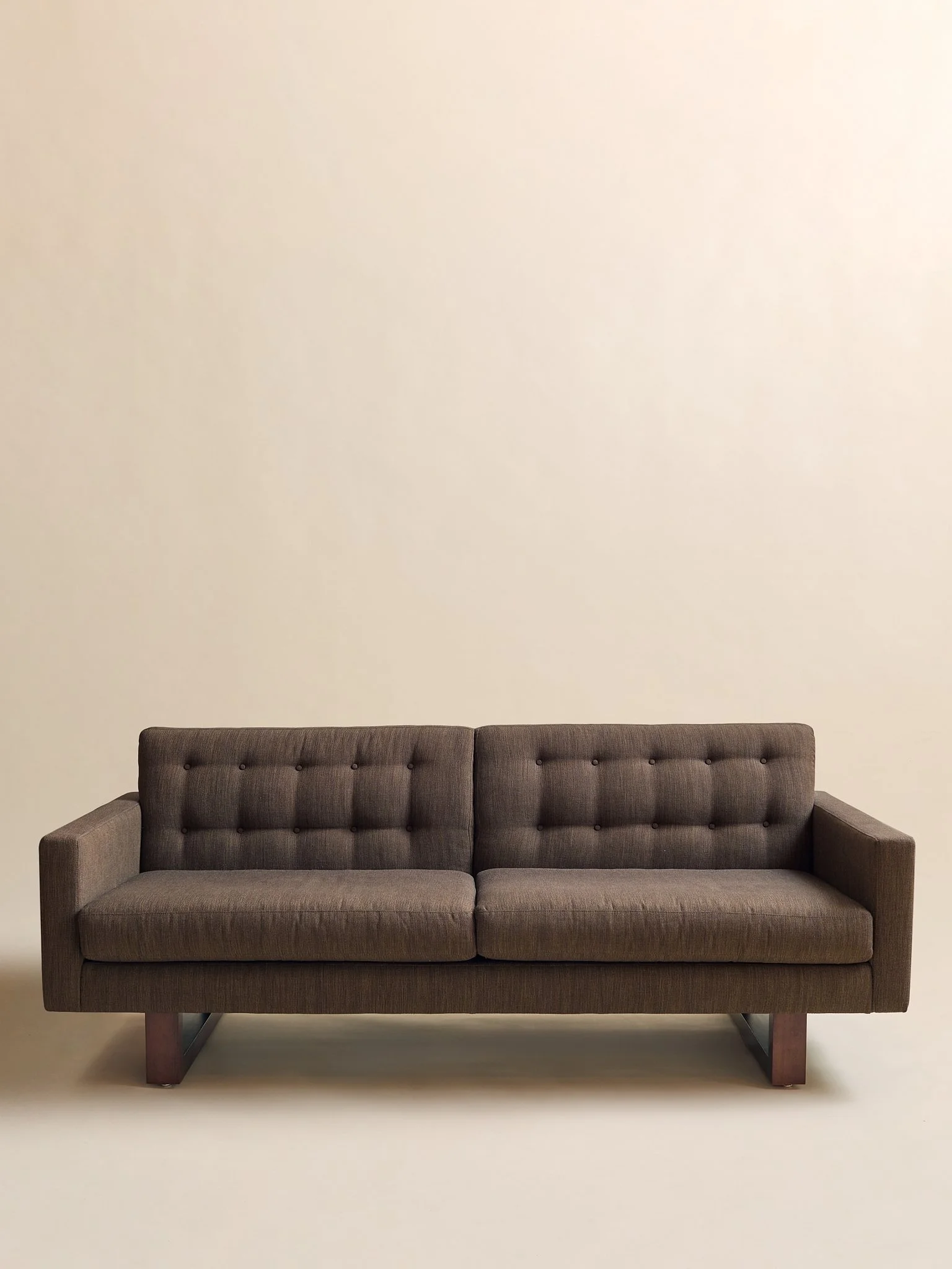 The Secondhand Brown Mid-Century Style Sofa