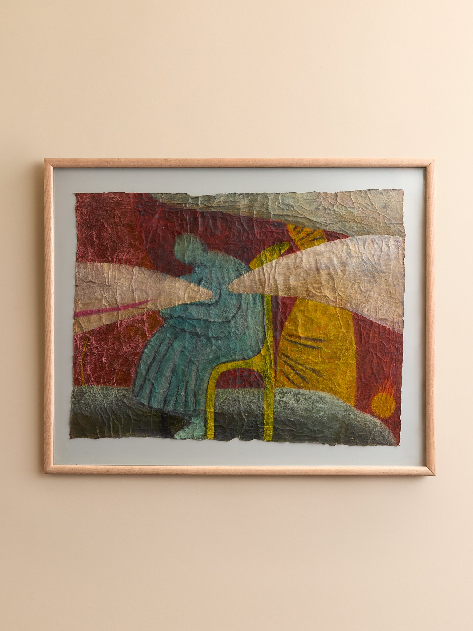 The Original Abstract Mixed Media Vintage Artwork