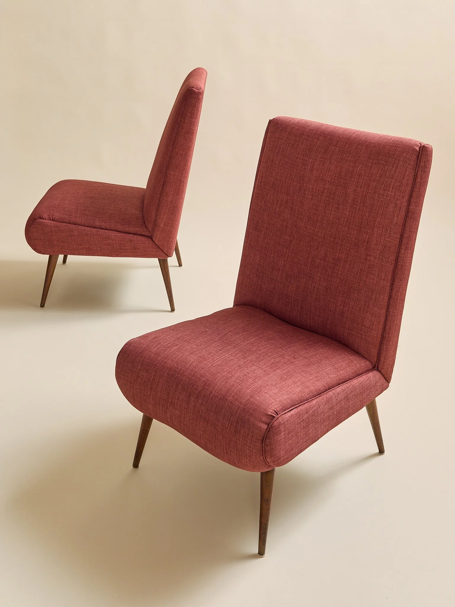 The Vintage 1950s Slipper Chairs