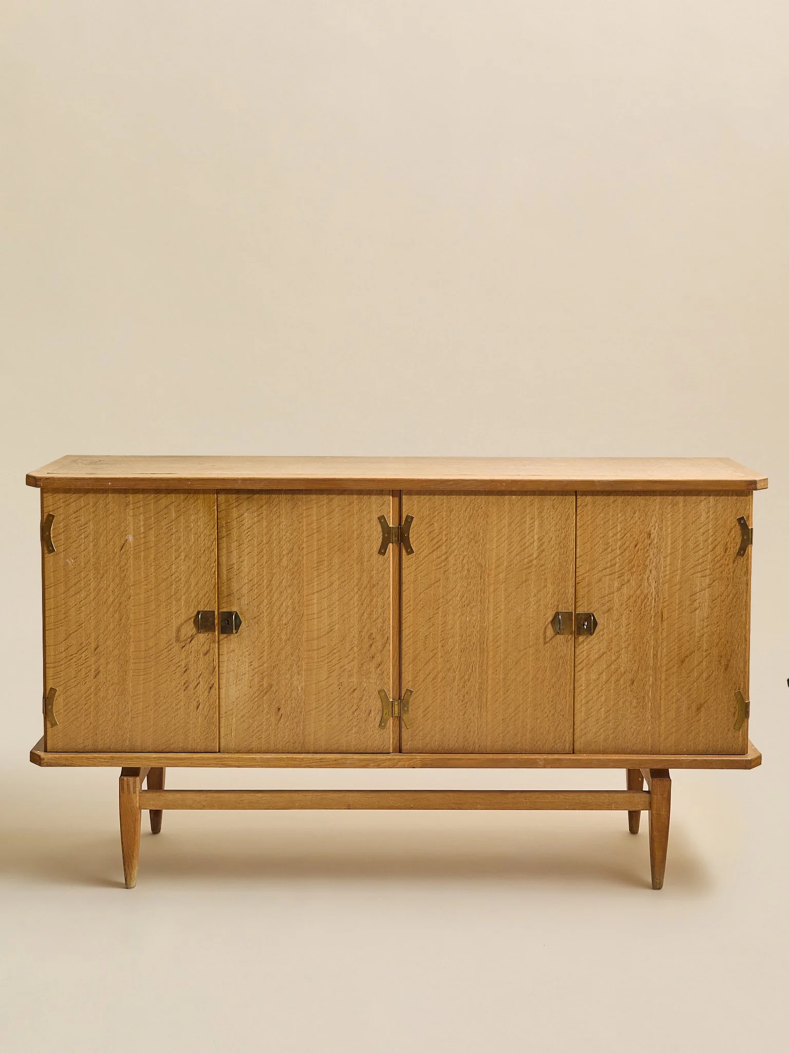 The Vintage Henning Kjaernulf Danish Oak Sideboard C. 1970S