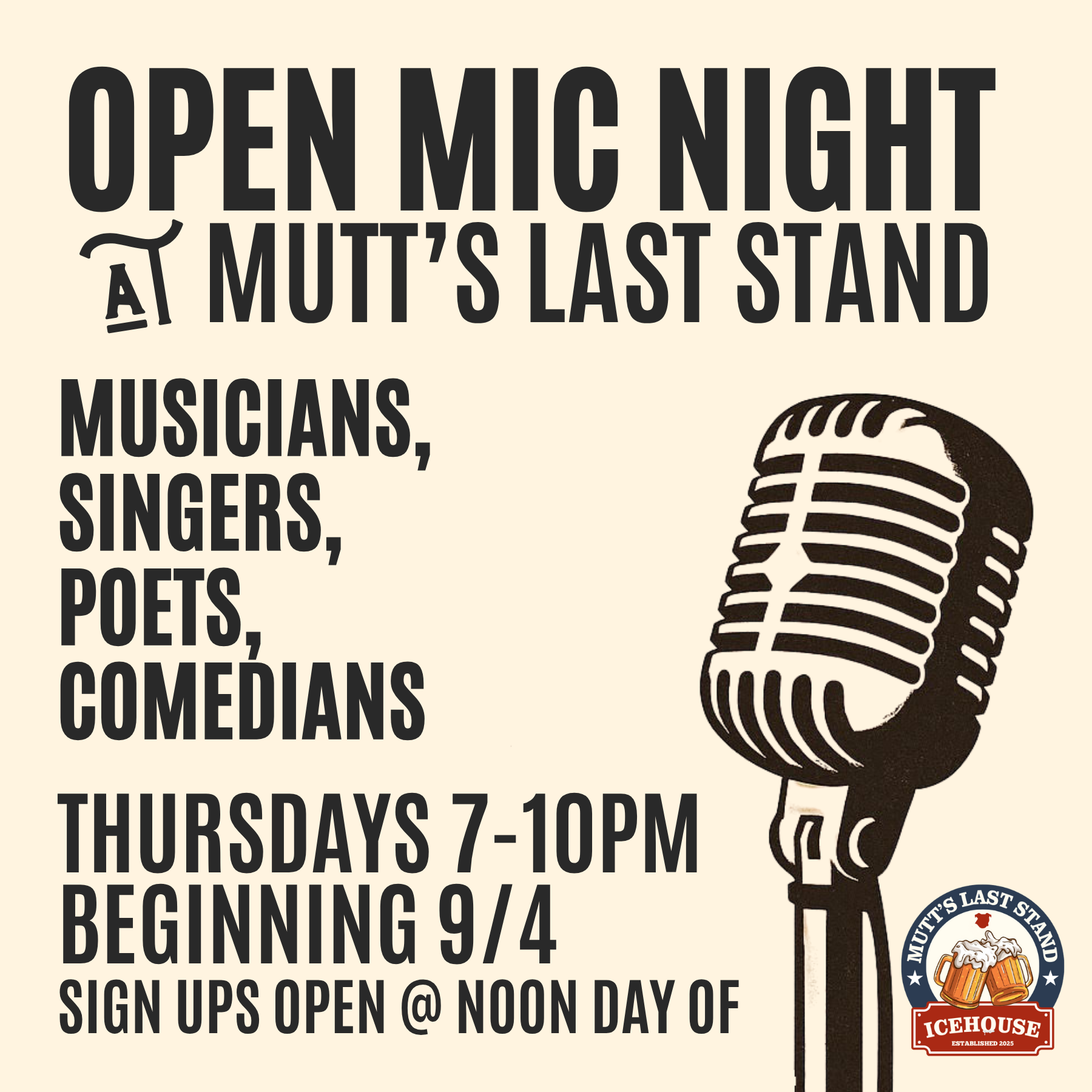Open Mic Night