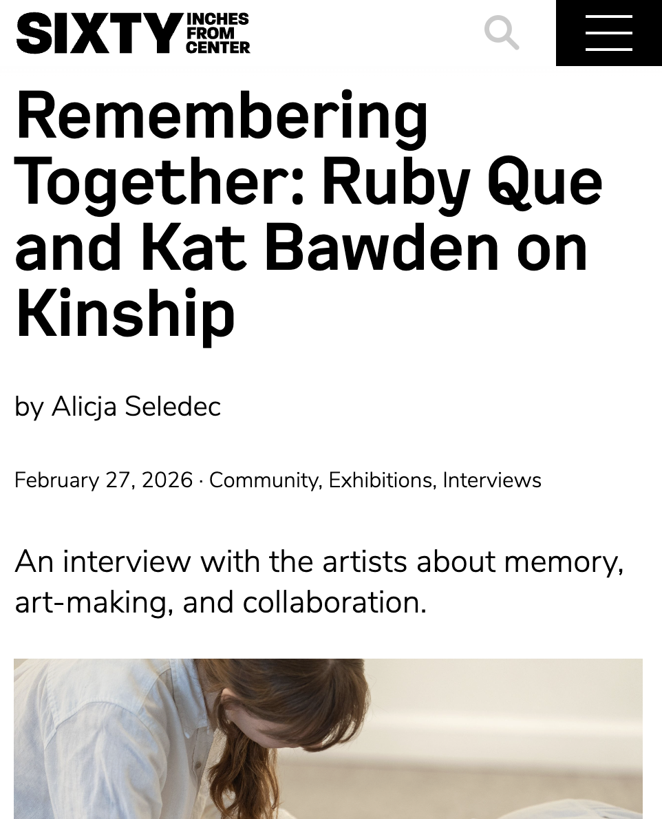Interview: Remembering Together