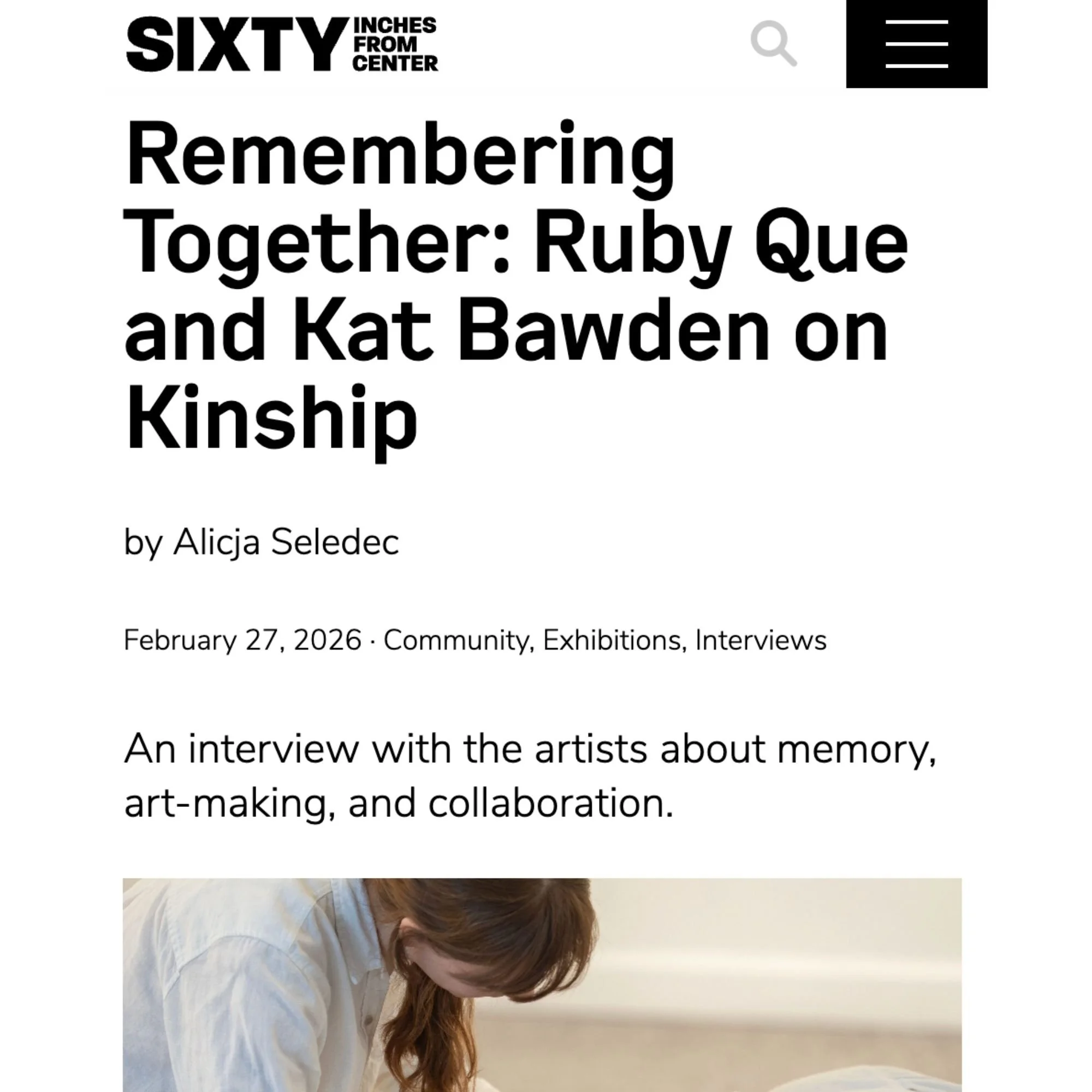 Interview: Remembering Together