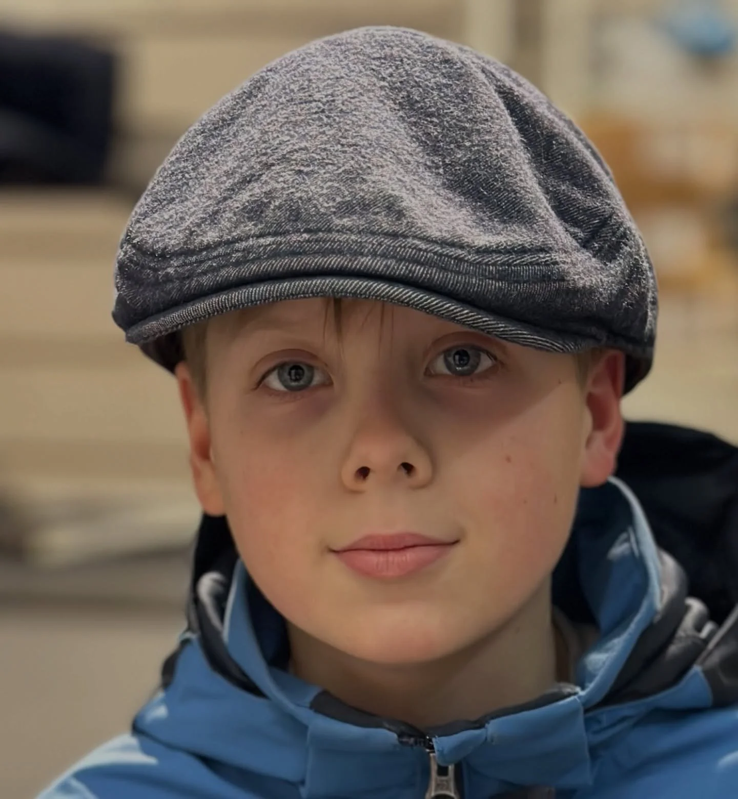 Emil, hanging at @alpingaraget with dad while fitting the ski boots&hellip; 🎿