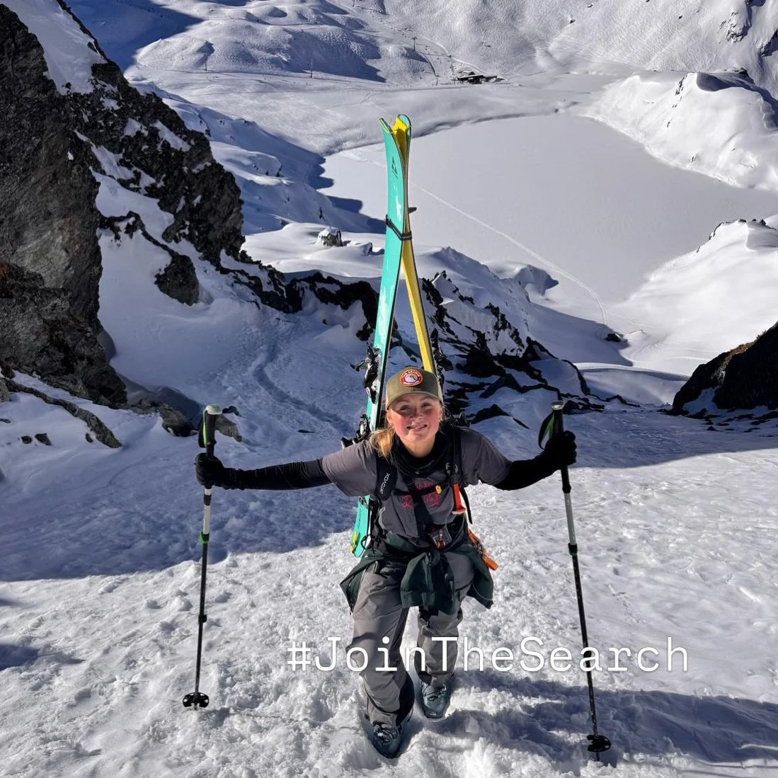 One of the nicest trucker cap pictures we have ever seen&hellip; Thank @tovagejde for making it look so perfect&hellip;.. #jointhesearch #Skiing #onelife