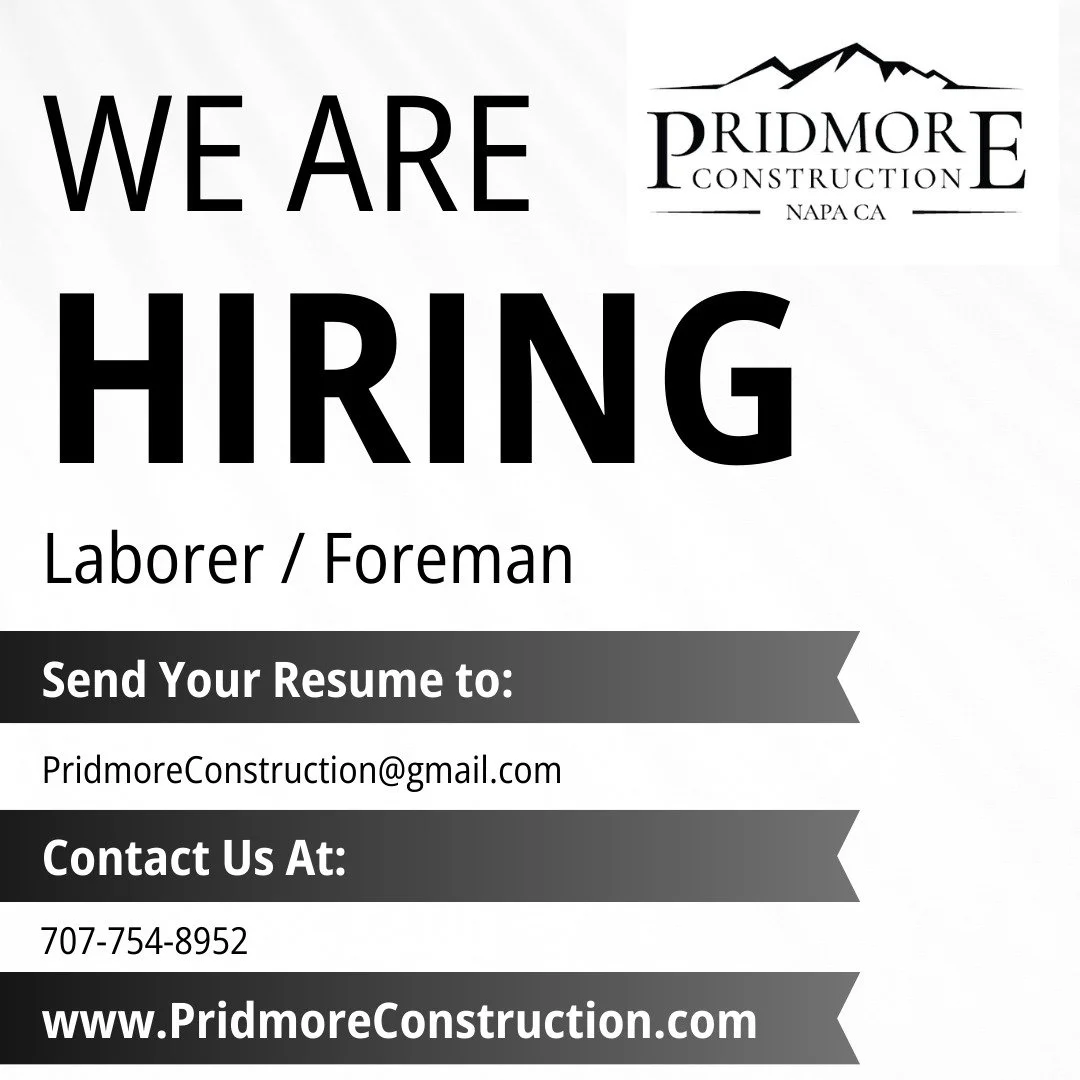 Join Our Team at Pridmore Construction!

We are excited to announce that we are hiring for **Laborer** and **Foreman** positions! If you&rsquo;re looking to take the next step in your construction career, we want to hear from you! 

🔹 **What We Offe