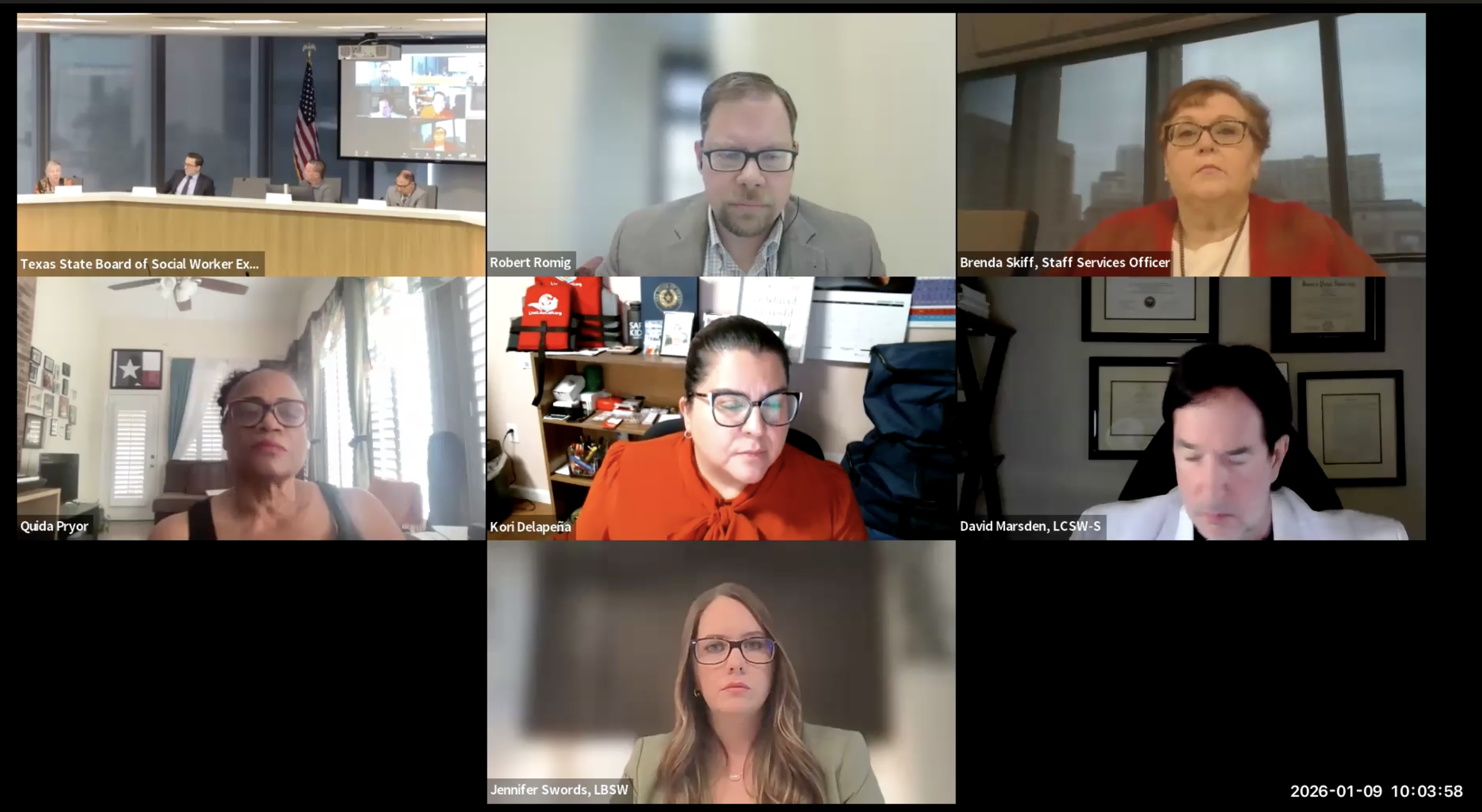 Key Takeaways from the January 2026 Texas Social Work Board Meeting
