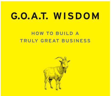 Book — G.O.A.T. Wisdom From Founders of Beekman 1802 | December 2025 