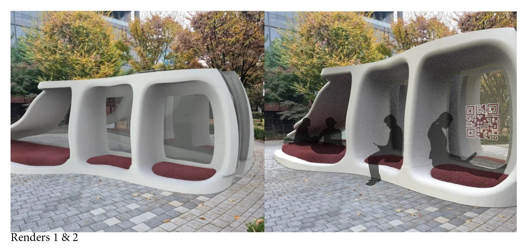 Public Furniture Renders