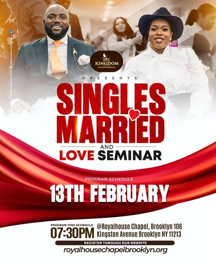 Love, Marriage & Single Seminar-General Admission