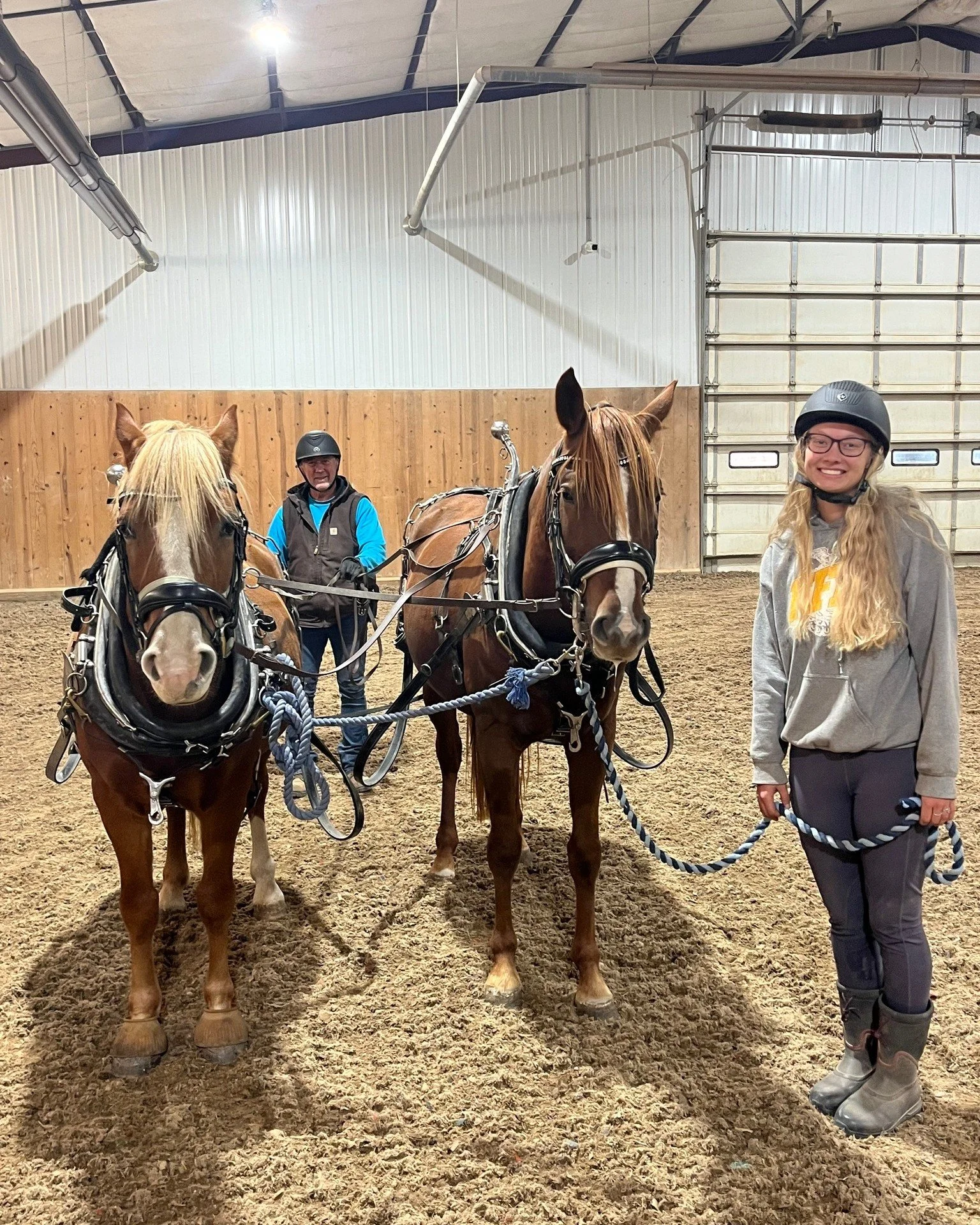 Driving lessons are fun&mdash;now all we need is a sleigh!
#SleighSeason #WinterWonderland #DrivingLessons