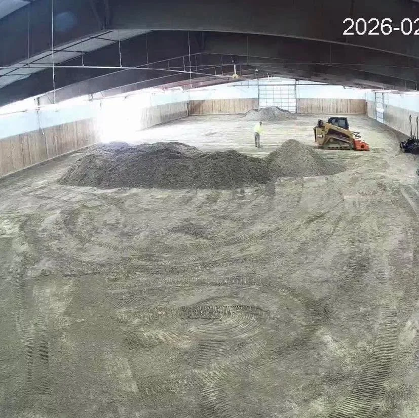 Footing loading&hellip; 

While many of us enjoyed all that warm weather, the base of our indoor did not! 

It pays to have small issues checked before they turn into large ones. Protecting our footing is always a priority.