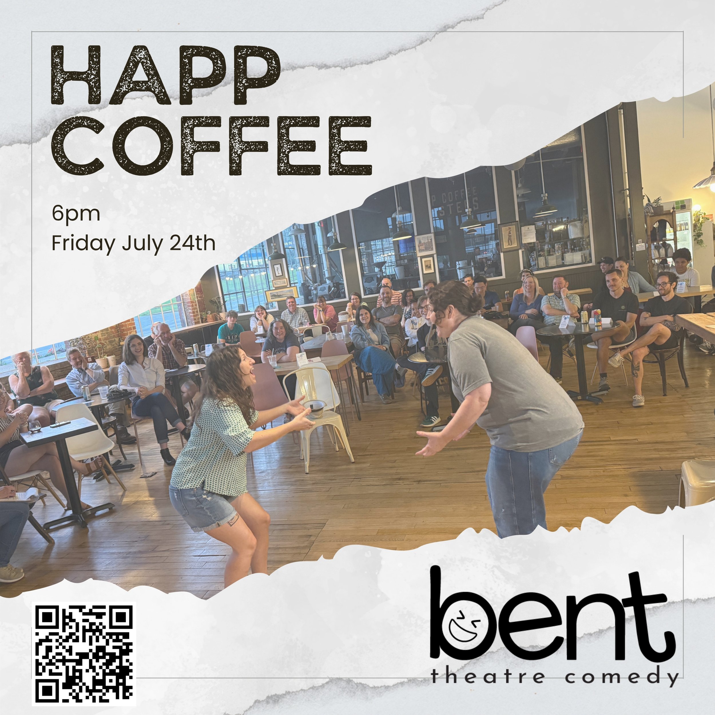 Bent Theatre Improv at Happ Coffee 