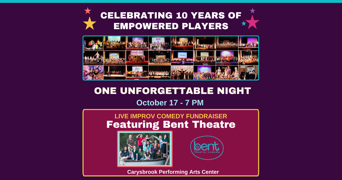 Improv Comedy at Carysbrook Performing Arts Center - October 2026