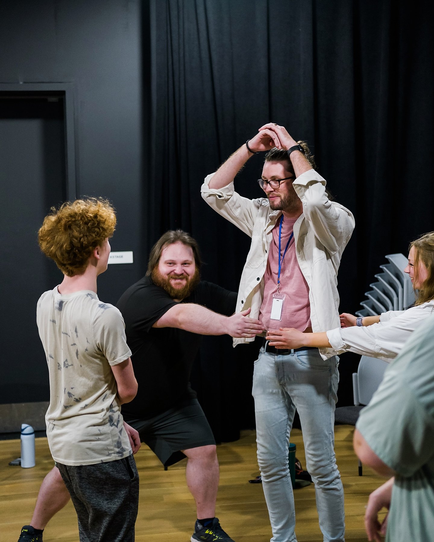 Improv class Charlottesville comedy Decipher Potter's fun date night Bent Theatre
