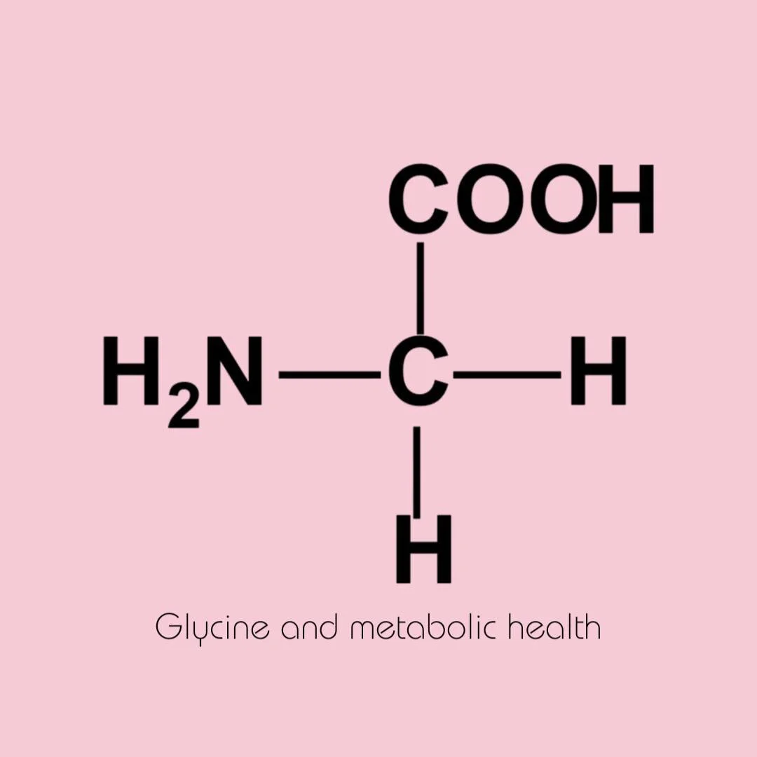 Glycine may be small, but its role in metabolic health is not.

Glycine is an amino acid involved in glutathione production, detoxification pathways, and cellular metabolism. Research continues to show that lower glycine levels are linked with insuli