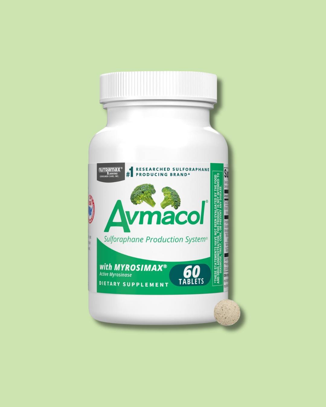 Product highlight &mdash; Avmacol 

Why do we use Avmacol in some detoxification protocols?

Avmacol is a broccoli-based supplement designed to support sulforaphane production by pairing glucoraphanin with active myrosinase. Sulforaphane has been stu