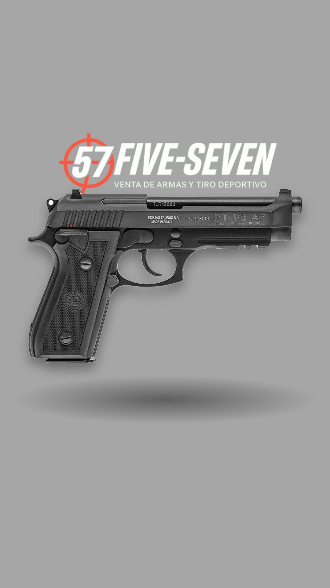 Taurus PT92 Negra en El Salvador - Five Seven Armas
