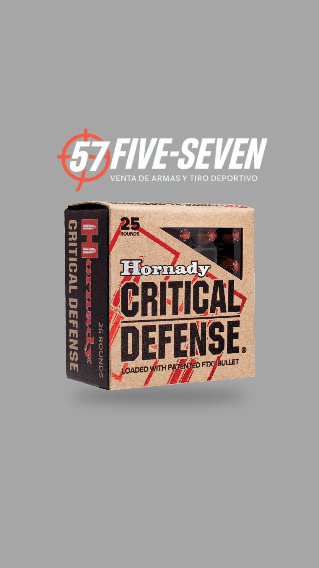 Hornady Critical Defense 9mm Makarov 95 gr FTX
