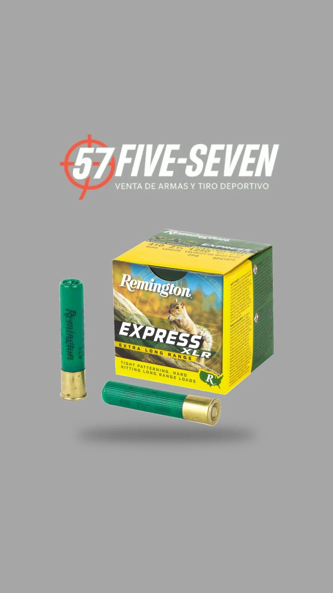 Remington Express .410 #7½ – Caja de 25 en El Salvador - Five Seven Armas