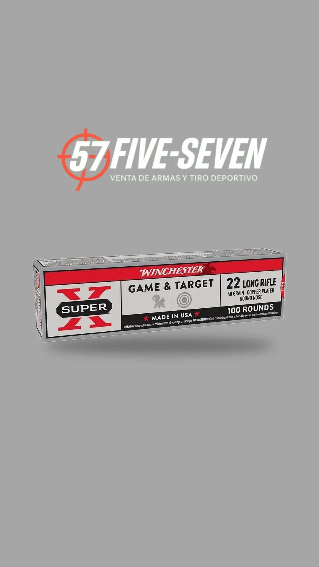 Winchester Super-X .22 LR 40 gr Game & Target