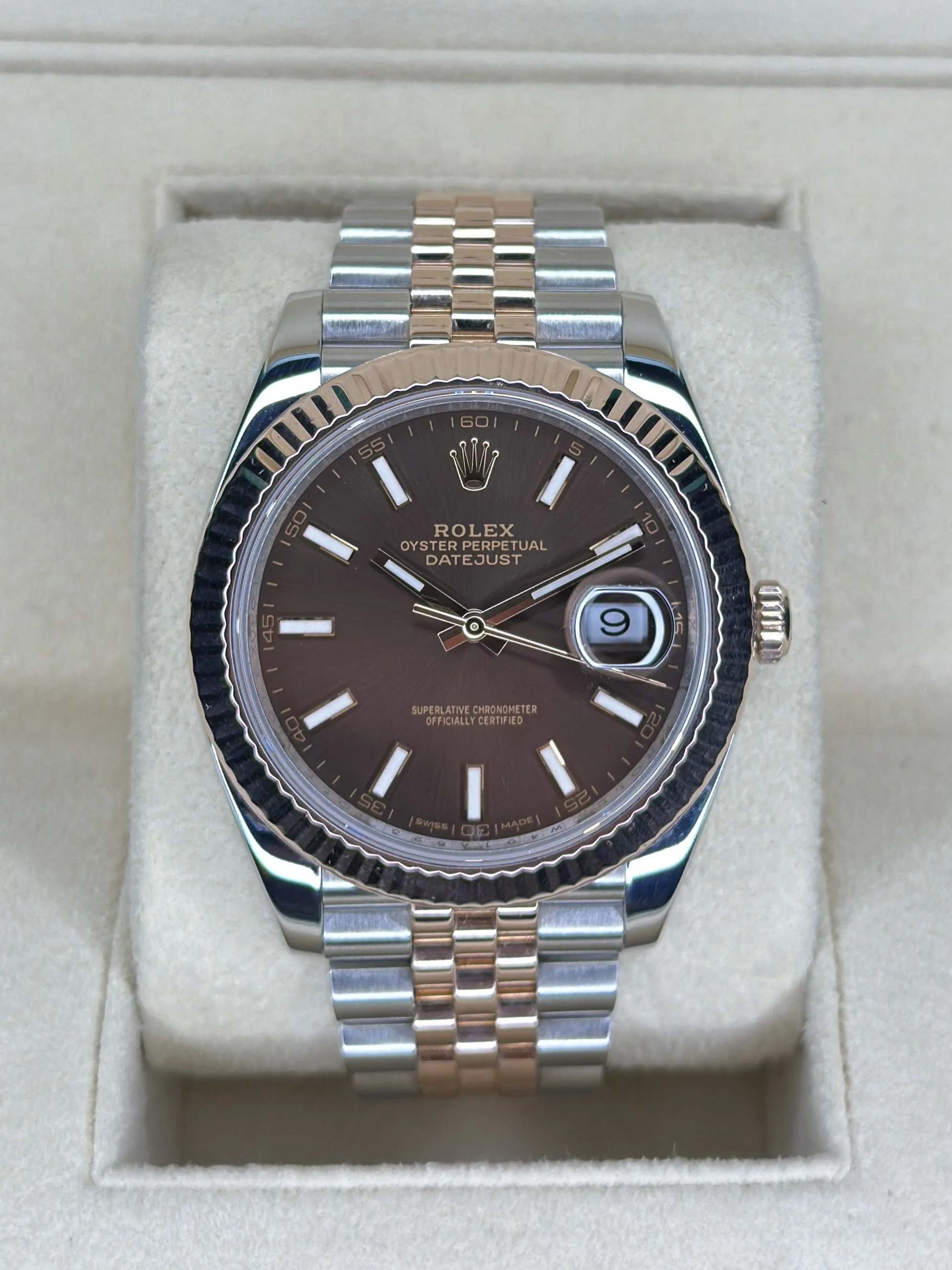 Rolex Datejust 41mm Choco Dial