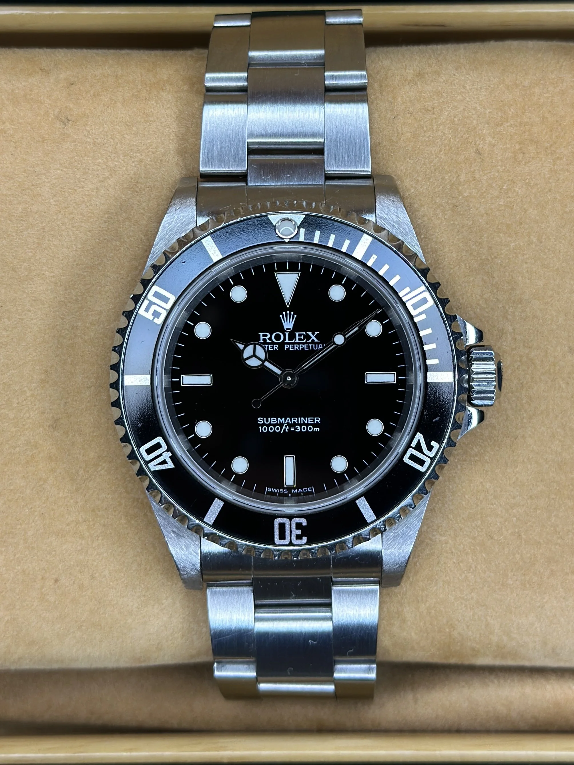 Rolex Submariner No-date 2 lignes