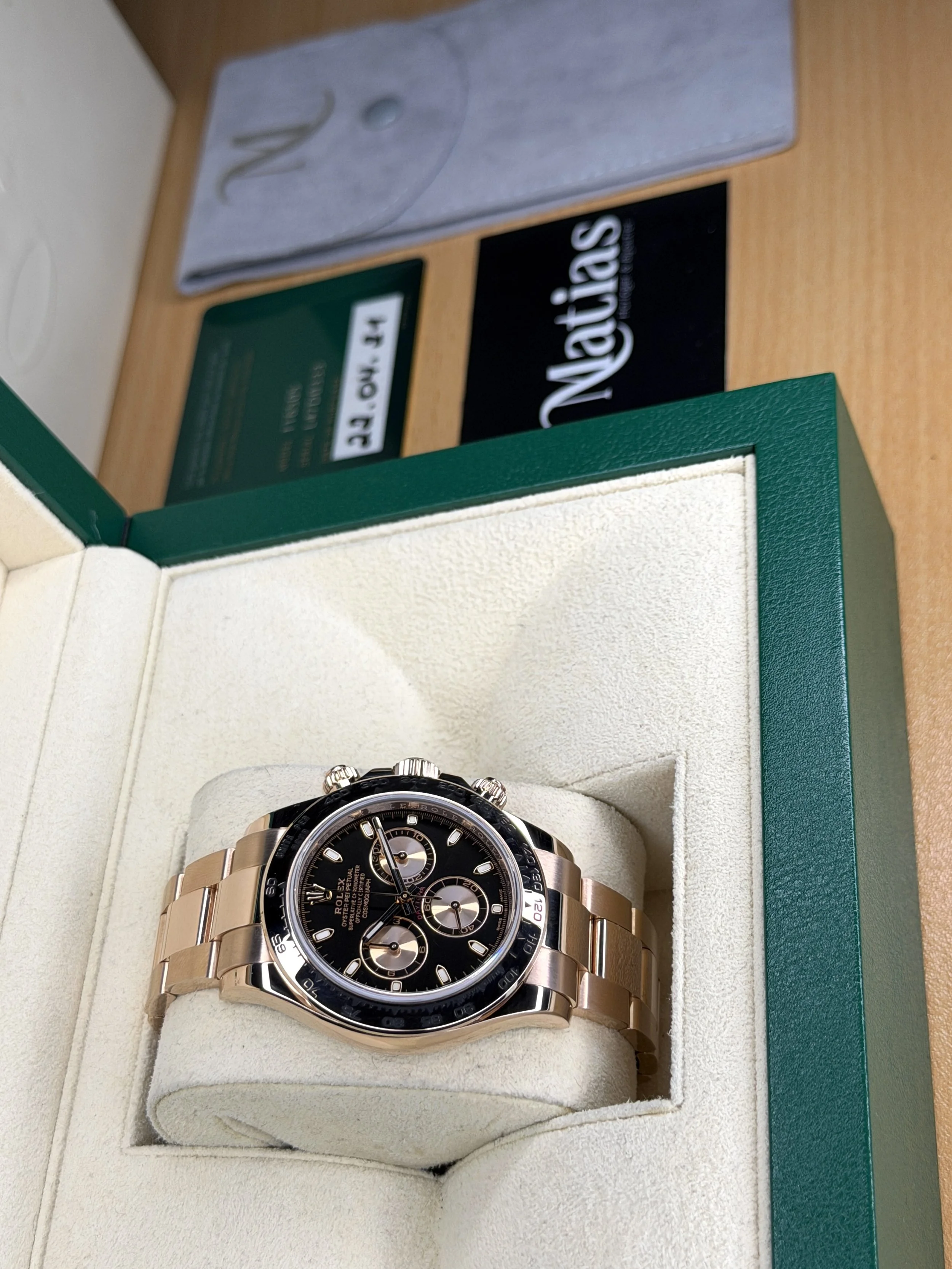 Rolex Cosmograph Daytona Or Rose