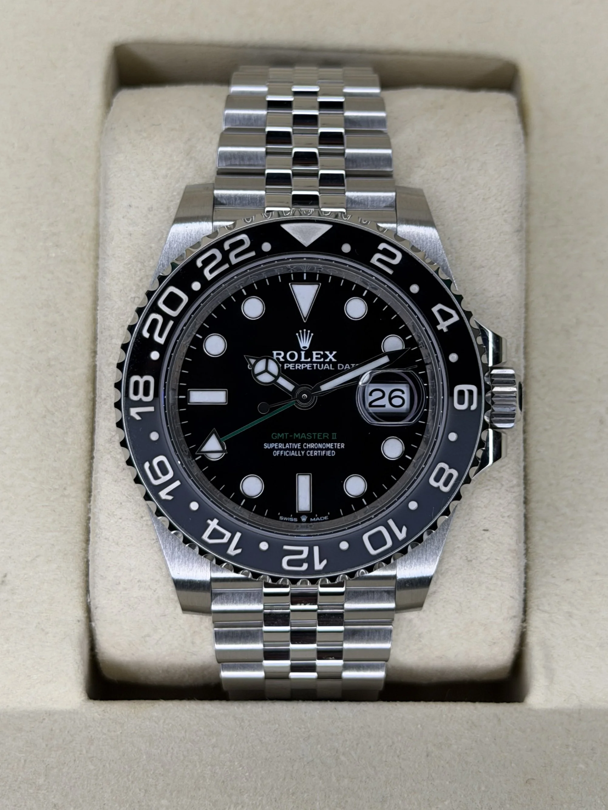 Rolex GMT Master II Bruce Wayne NEUVE