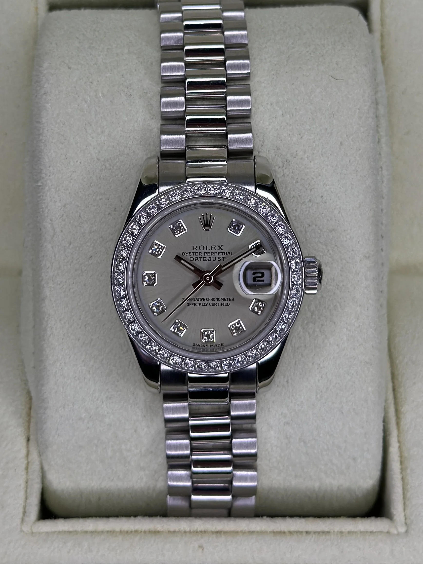 Rolex Lady Datejust Platine