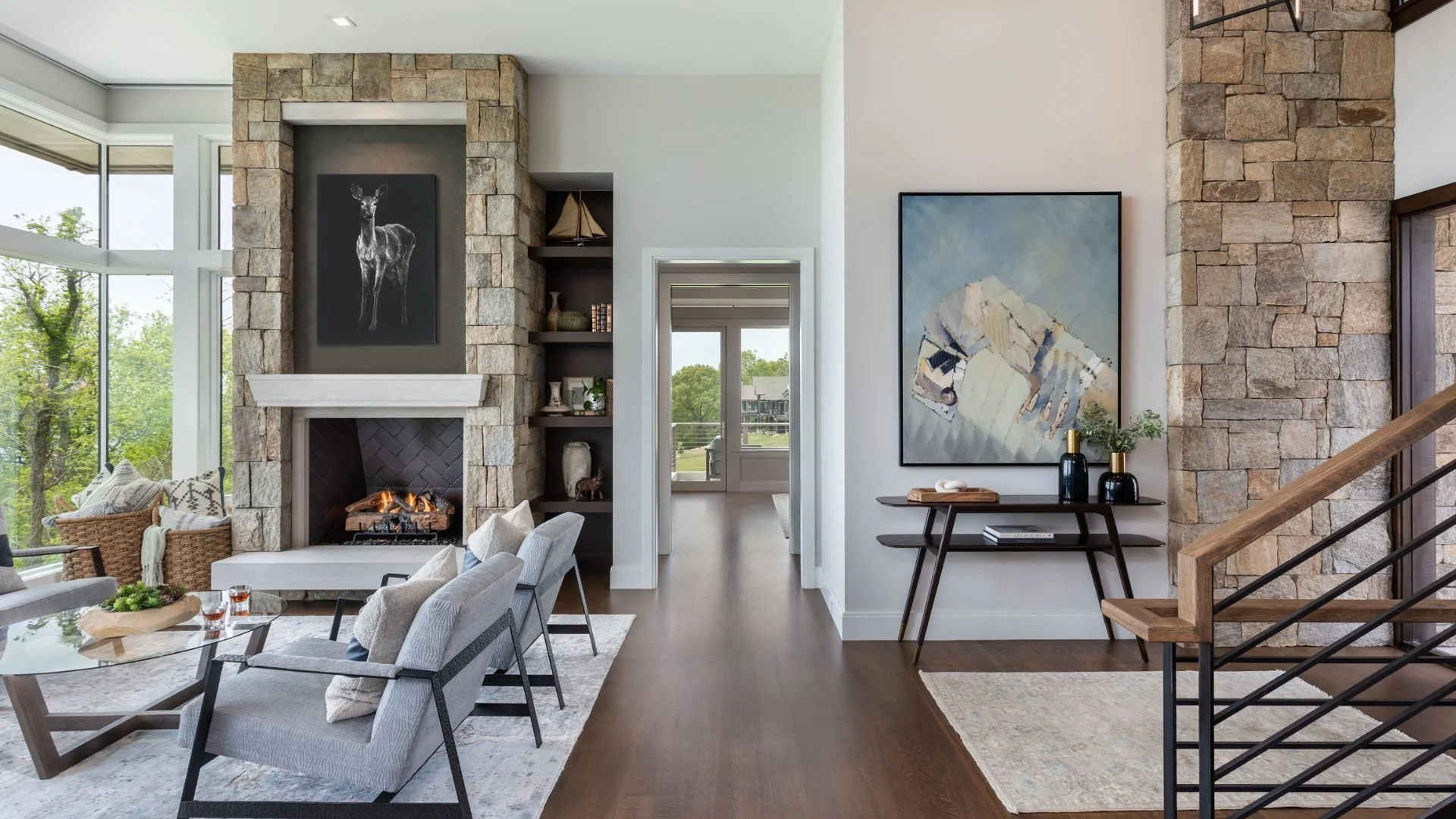 An image of the interior of Snow Ridge.