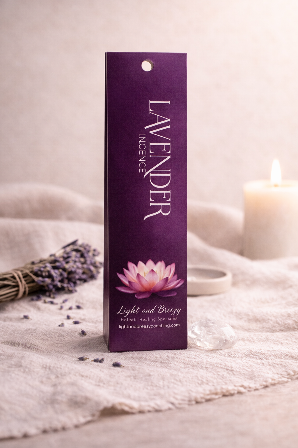 LAVENDER - THIRD EYE CHAKRA INCENSE