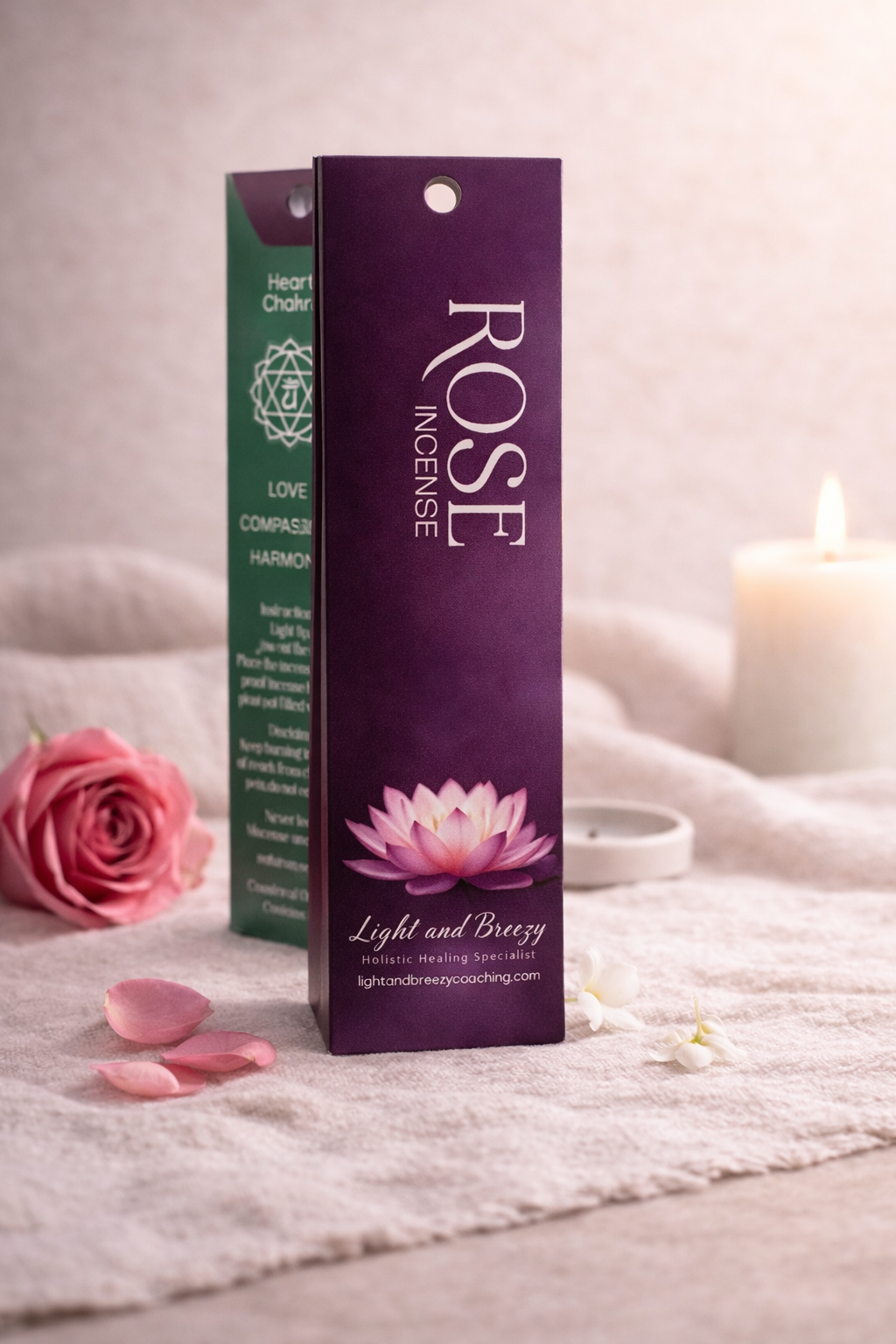 ROSE - HEART CHAKRA INCENSE