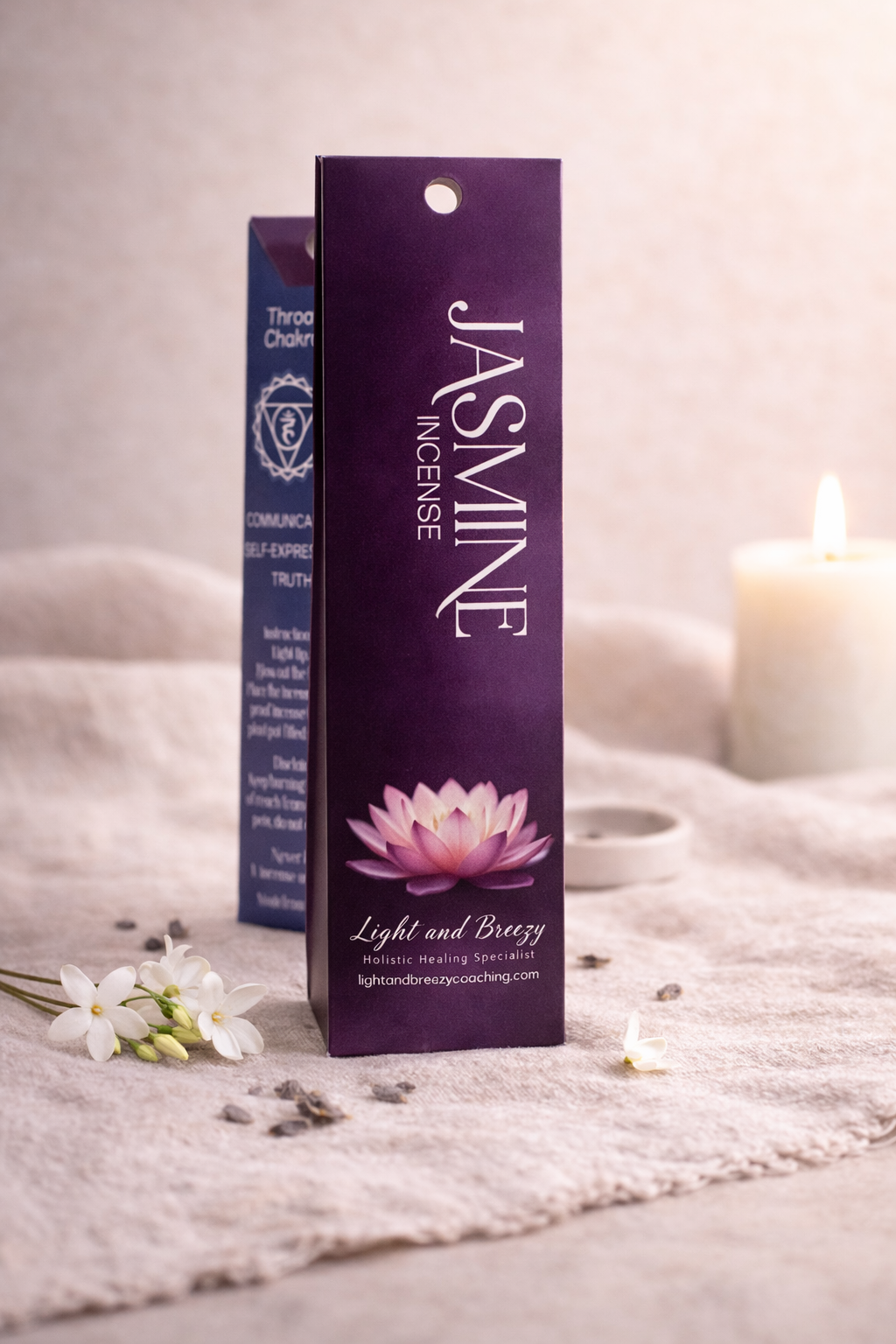 JASMINE - THROAT CHAKRA INCENSE